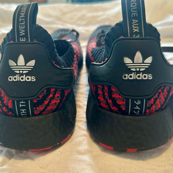.Adidas NMD R1 Primeknit "Collegiate Red" Mens size 13. - Picture 7 of 7